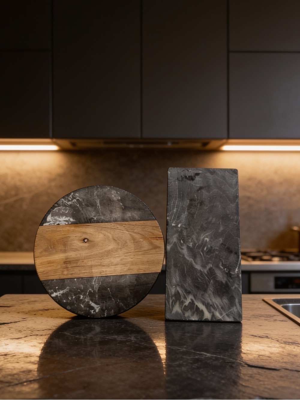 Marble Serving Board SET